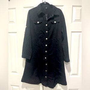 SALE-Allegra K black denim dress